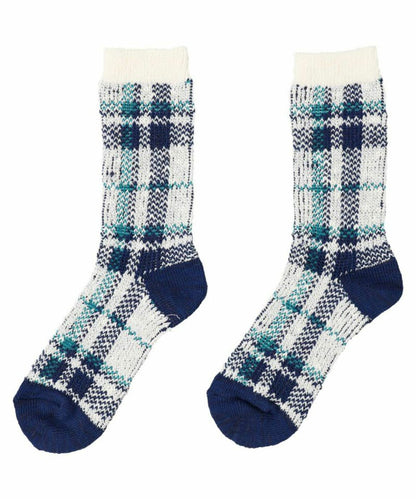Checked Jacquard Socks