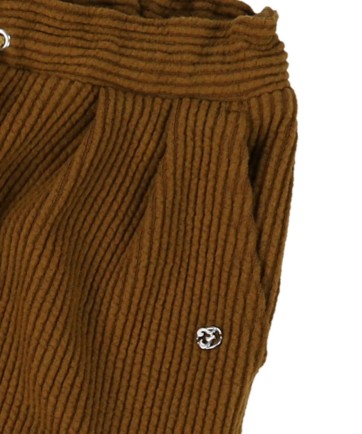 Wide well Knit Corduroy Pants