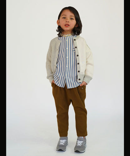 Wide well Knit Corduroy Pants