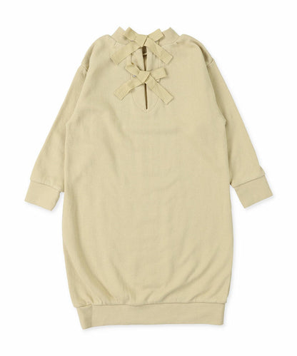 Back Ribbon Sweat Dress