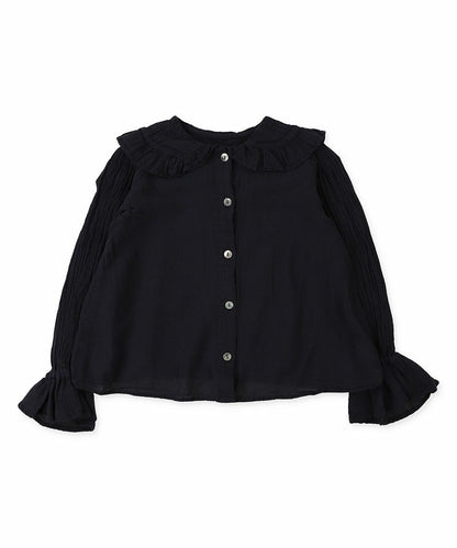 Fluffy Collar Blouse