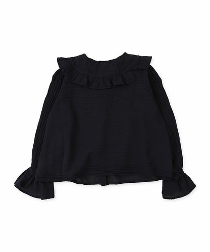 Fluffy Collar Blouse