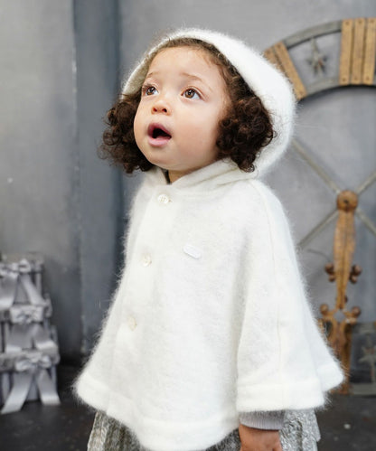 Baby Spiky Angora Cape