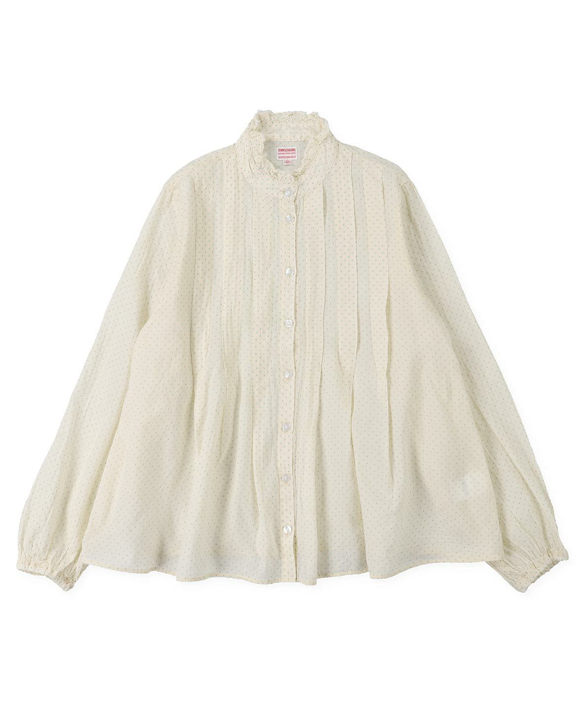 Lawn Pin Dot Blouse