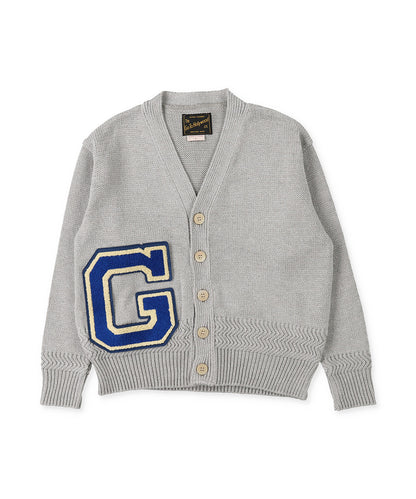 Glitter Letterd Cardigan