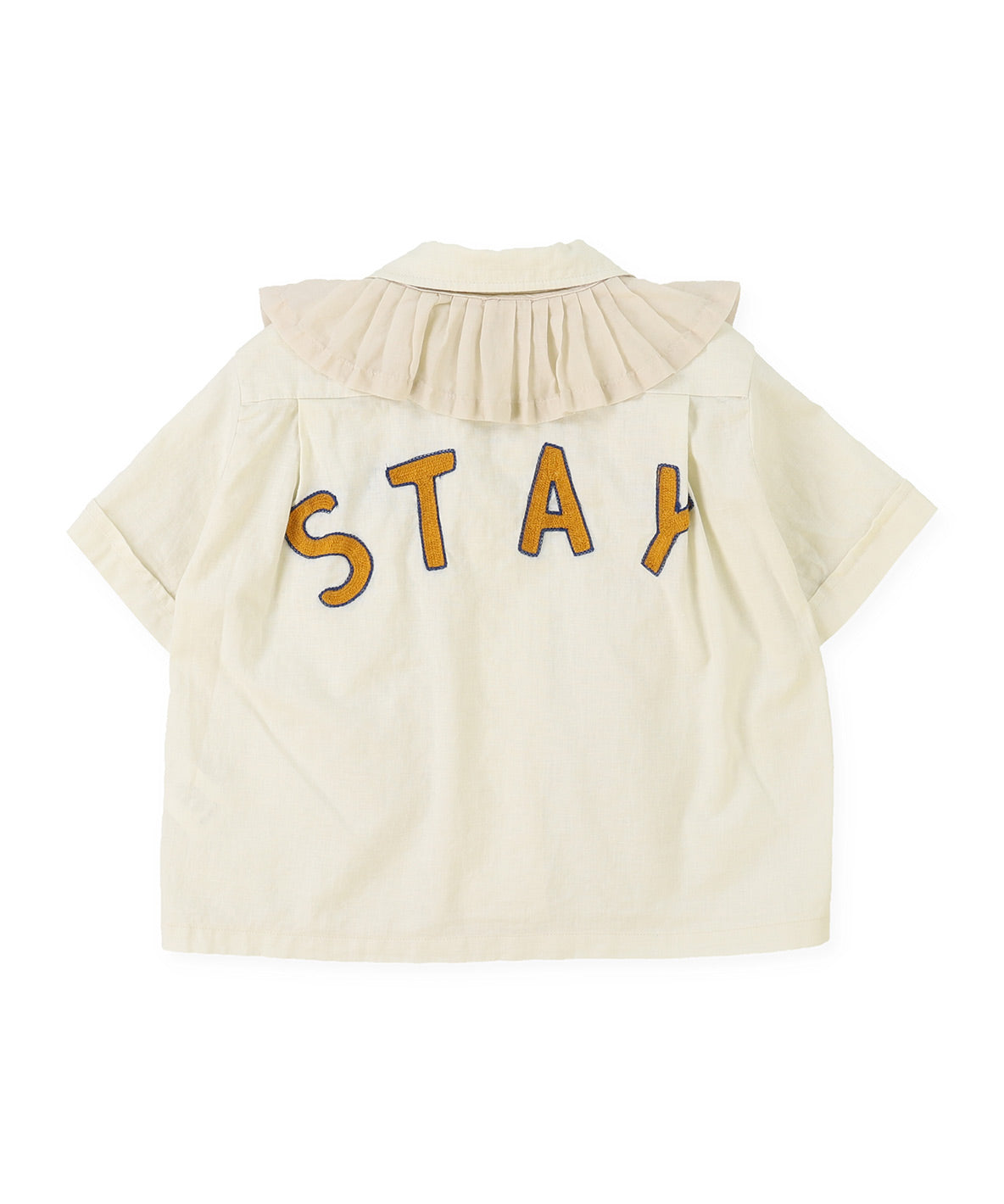 Frill Combination Shirt