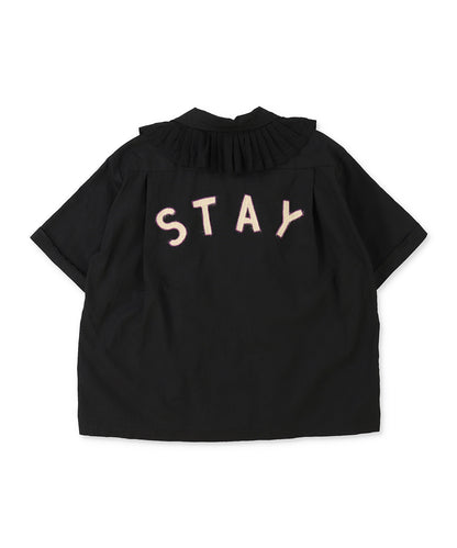 Frill Combination Shirt