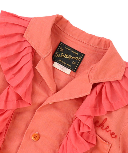 Frill Combination Shirt