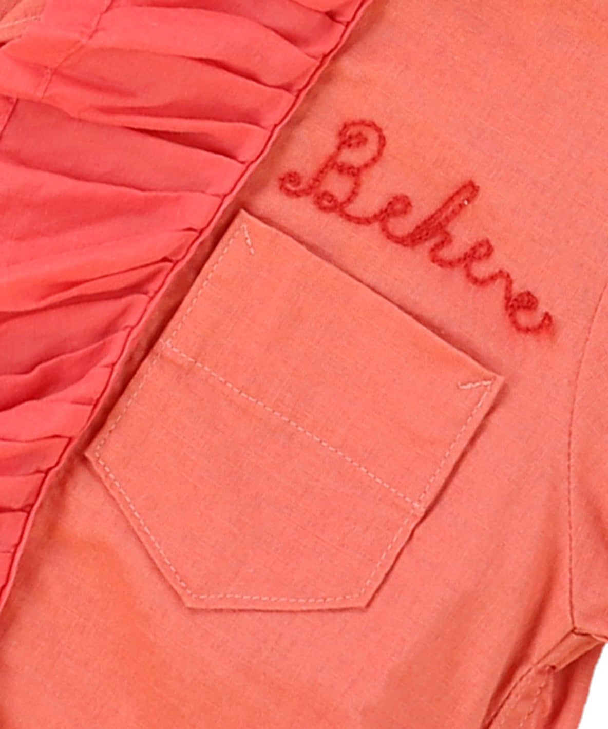 Frill Combination Shirt