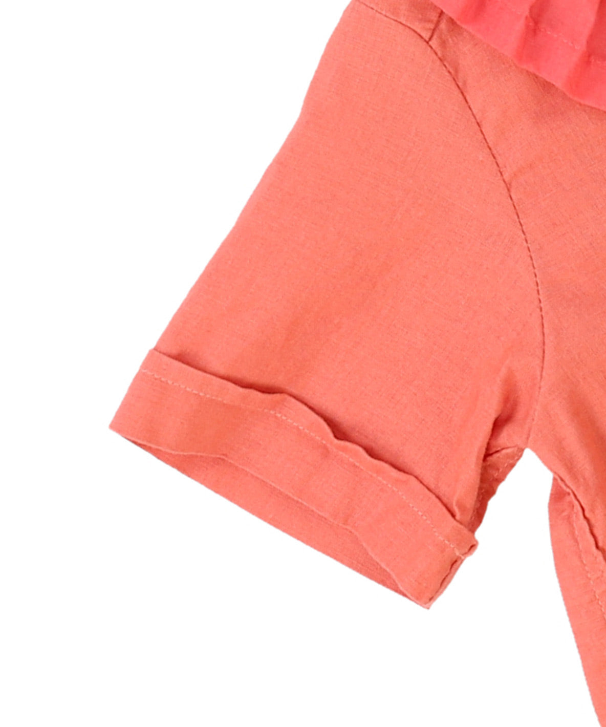 Frill Combination Shirt