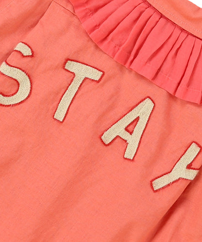 Frill Combination Shirt
