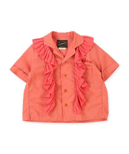 Frill Combination Shirt