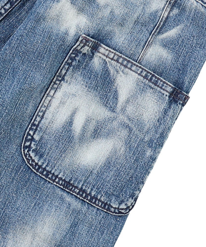 Work Denim Wrapped Pants