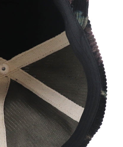 Botanical Print Corduroy CAP