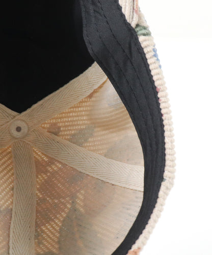 Botanical Print Corduroy CAP