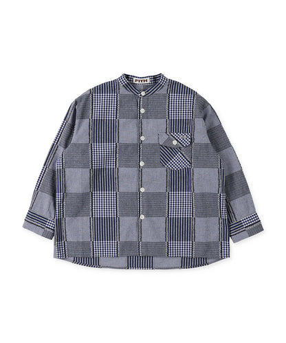 Patchwork Dobby Shirt
