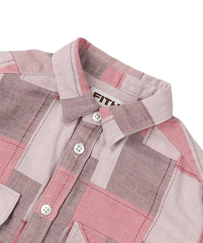 Patchwork Jacquard Shirt