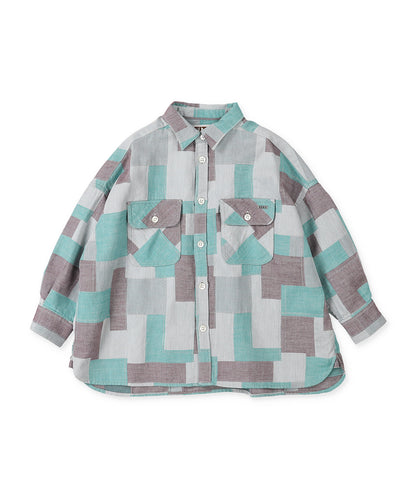 Patchwork Jacquard Shirt