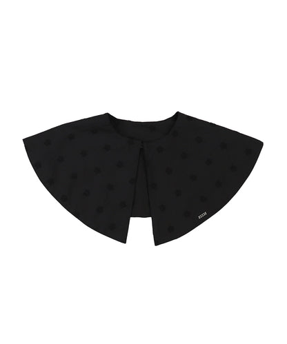 Floral Embroidery Collar Shirt