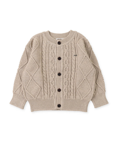 Organic Cotton Knit Cardigan