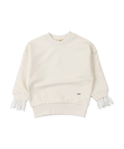 Smooth Fleece Collar Sweat Pullover