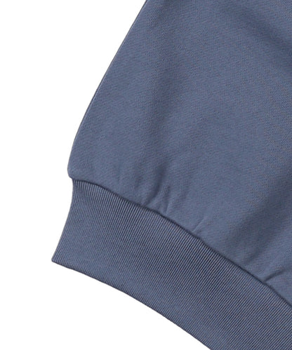 Smooth Fleece Logo Applique Sweat Pullover