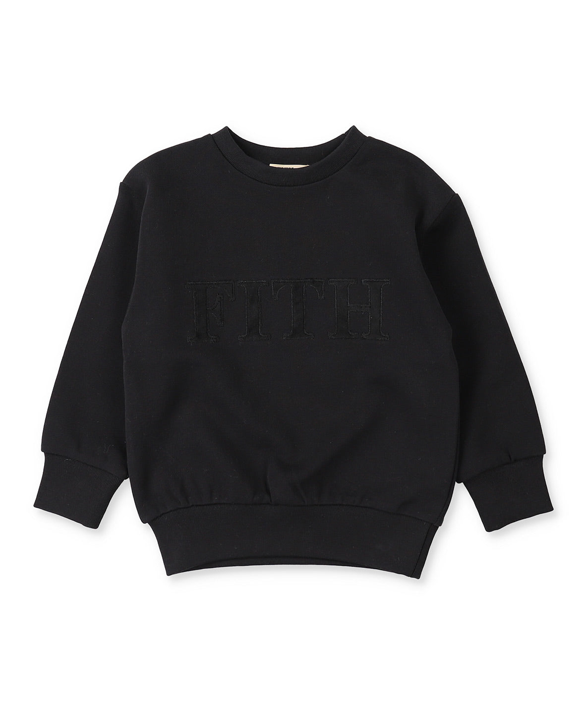 Smooth Fleece Logo Applique Sweat Pullover
