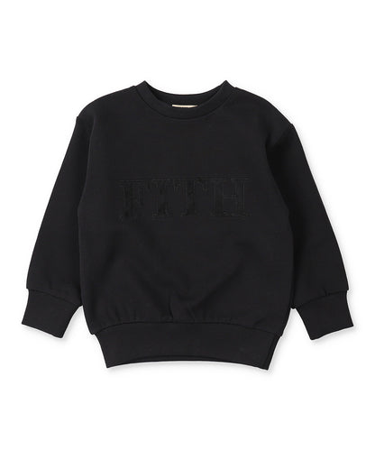 Smooth Fleece Logo Applique Sweat Pullover