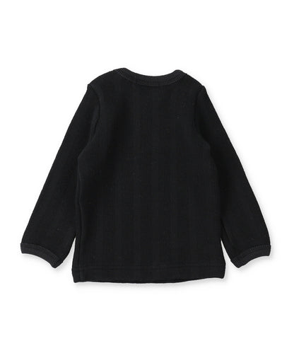 Baby Rib Knit Long Sleeve Tee