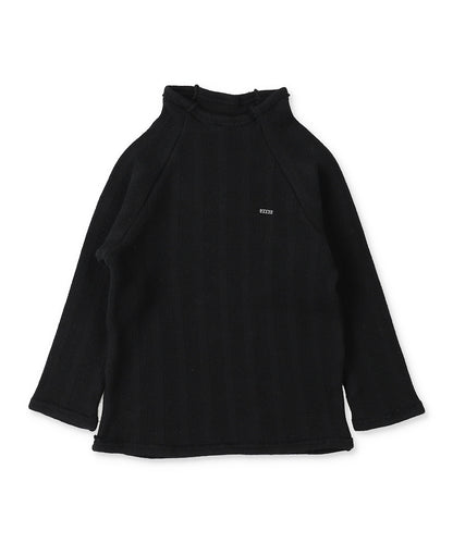 Rib Knit Long Sleeve Tee