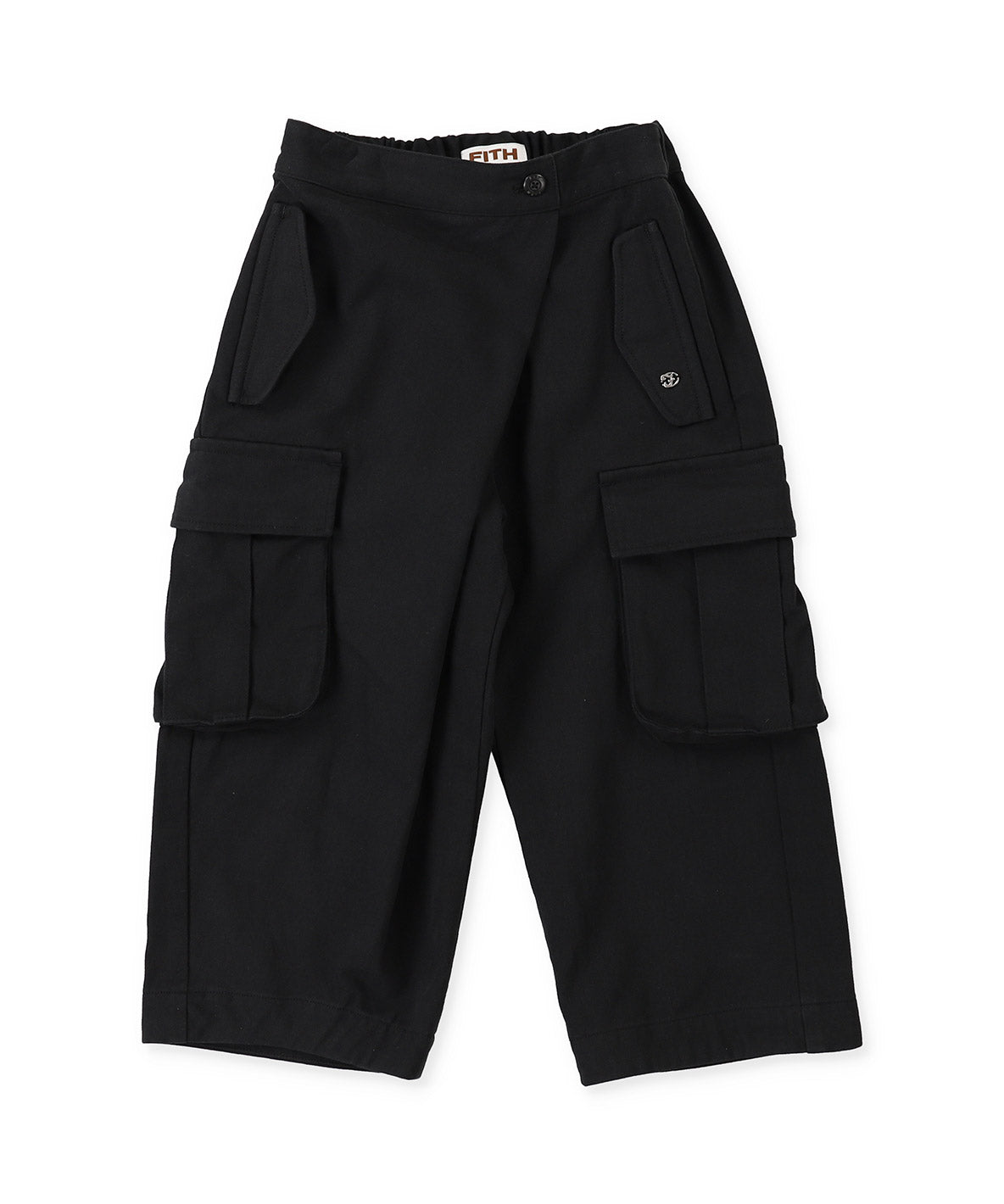 Satin Wrapped Cargo Pants