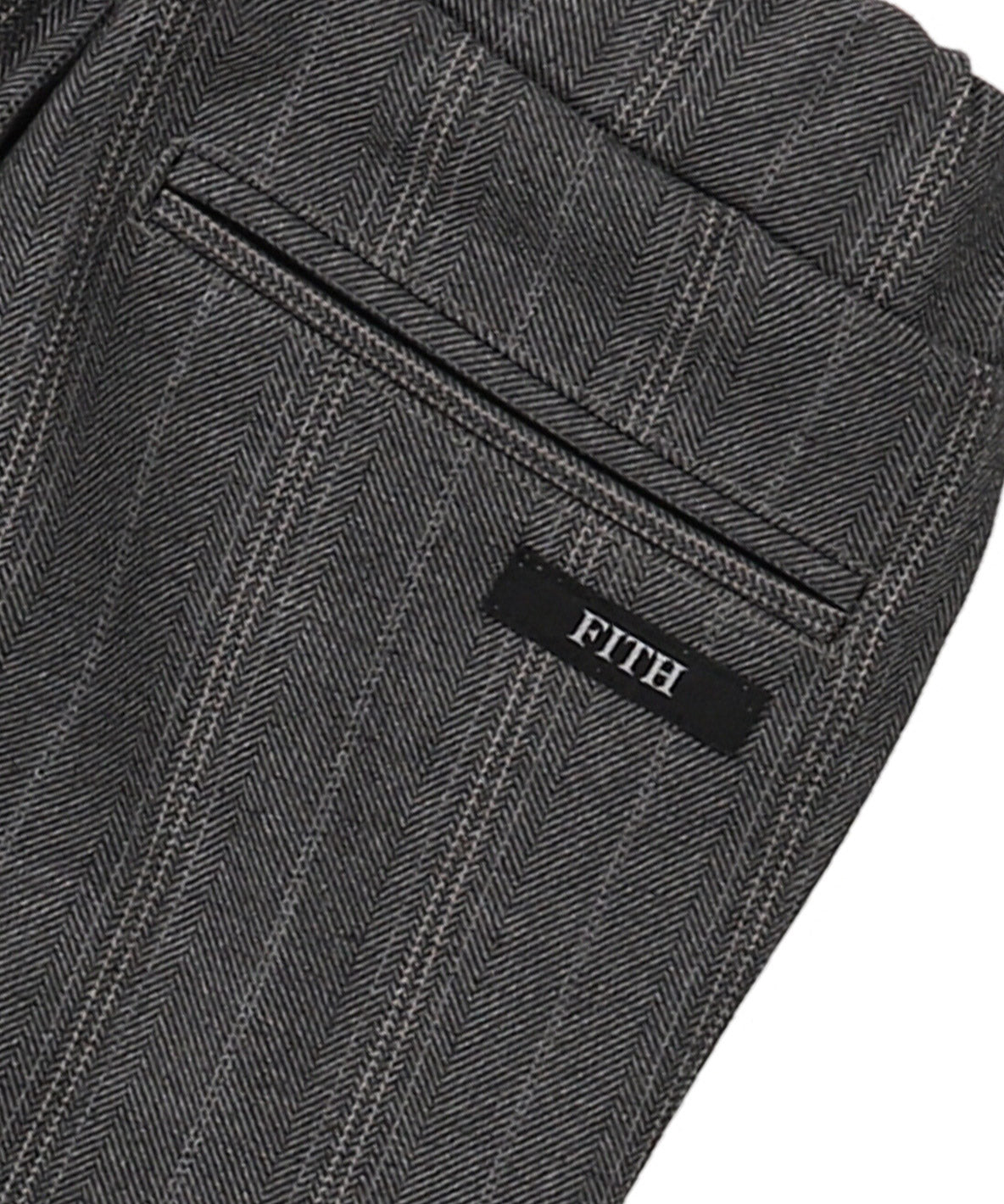 Cosmical Warm Striped Wool lining Pants