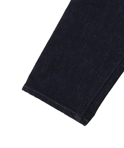 Selvedge Denim Suspender Tuck Pants