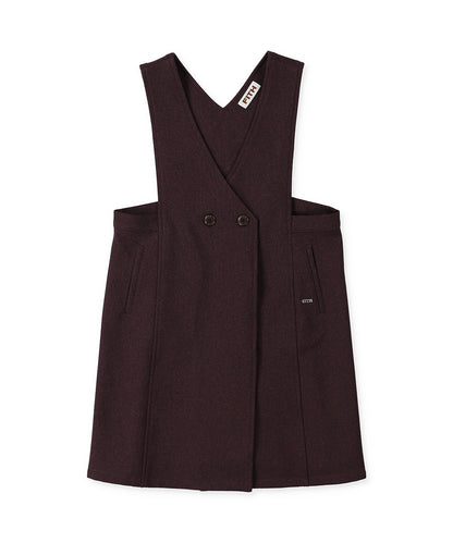 Mottled Serge Stretch Dress