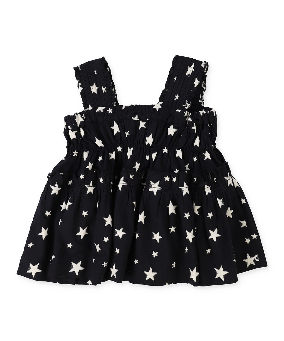 Star Jacquard and Frill Camisole