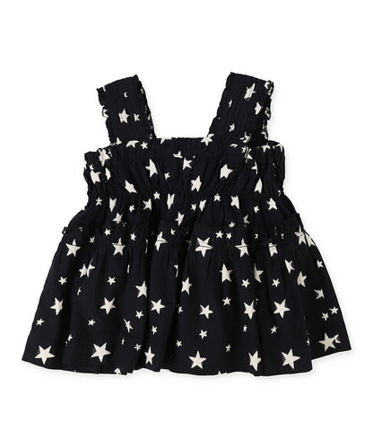 Star Jacquard and Frill Camisole
