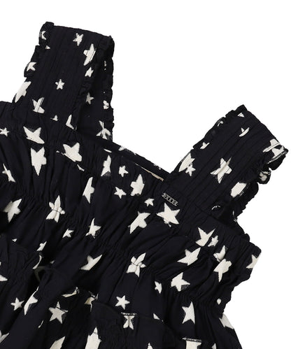 Star Jacquard and Frill Camisole