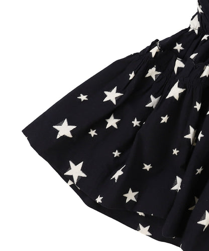 Star Jacquard and Frill Camisole