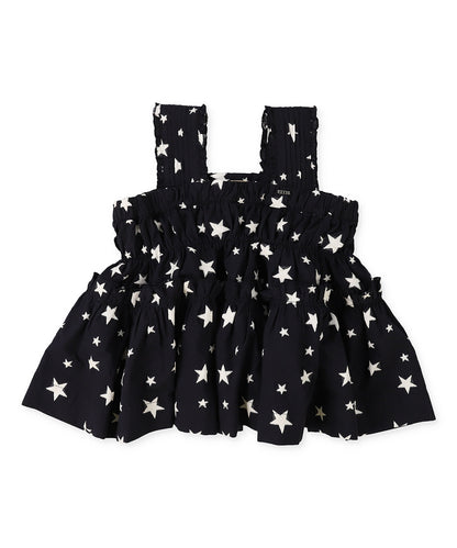 Star Jacquard and Frill Camisole