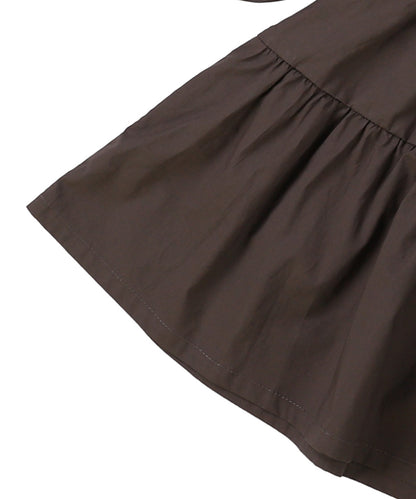 Smooth Cotton Jersey Tiered Tee