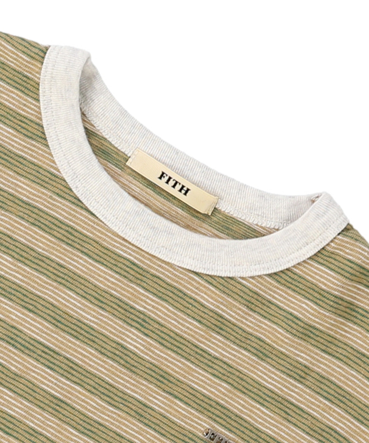 Striped Big Long Sleeve Tee