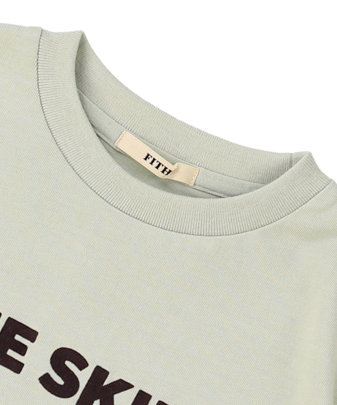 Smooth Cotton Jersey BLUE SKIES Tee