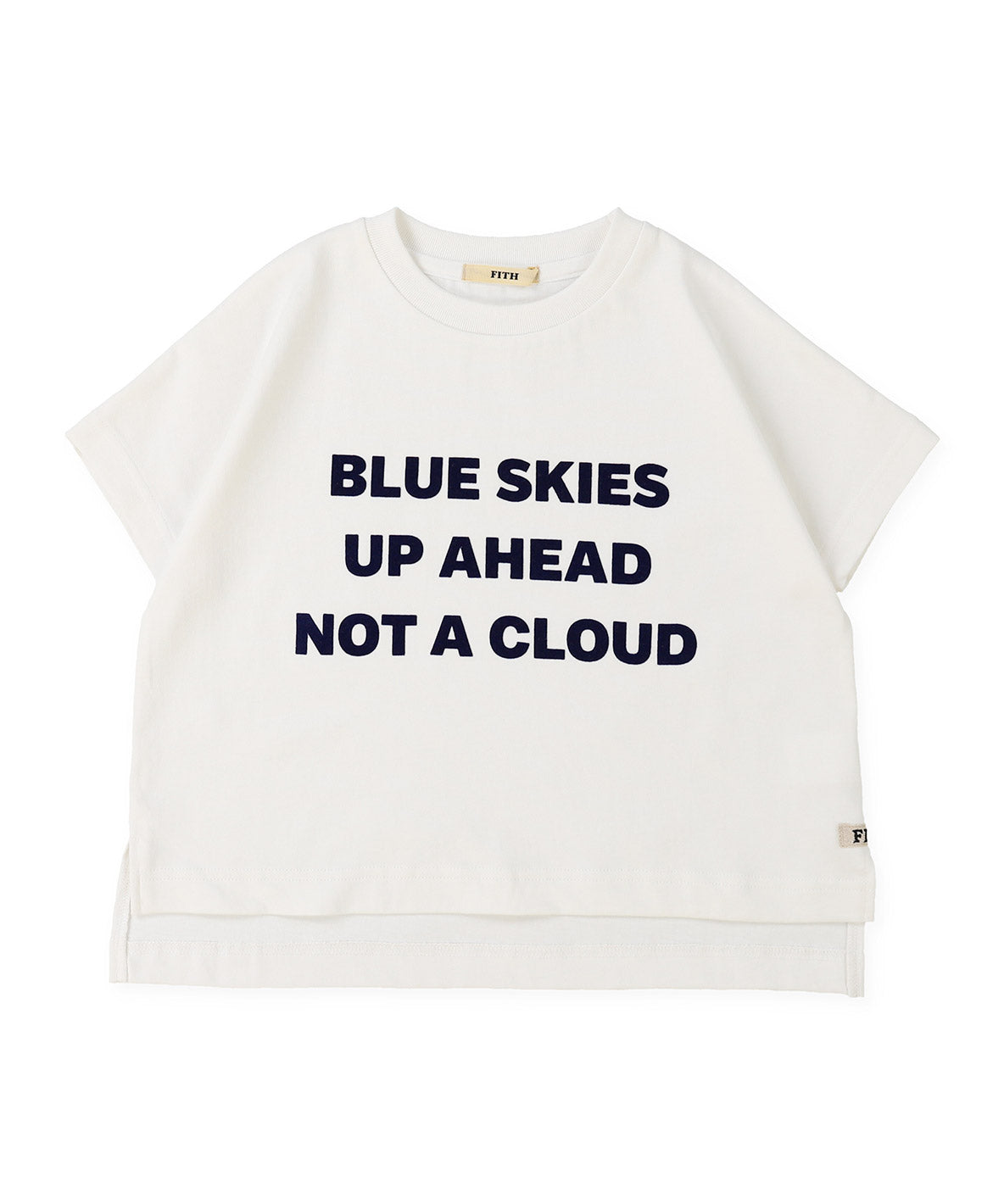 Smooth Cotton Jersey BLUE SKIES Tee
