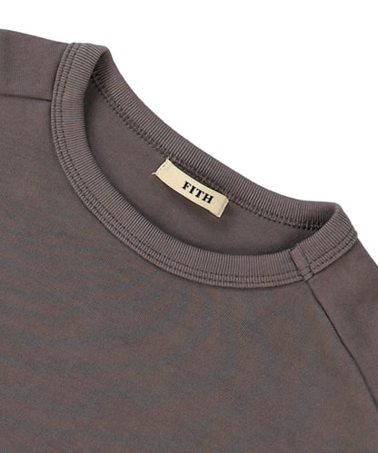 Smooth Cotton Jersey and Striped Long Sleeve Tee