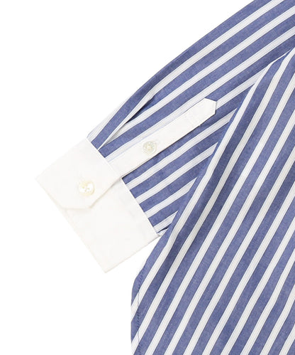 Smooth Cotton Jersey and Striped Long Sleeve Tee
