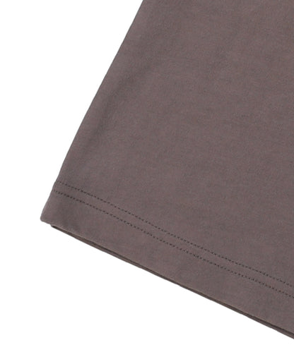 Smooth Cotton Jersey and Back Logo Tee
