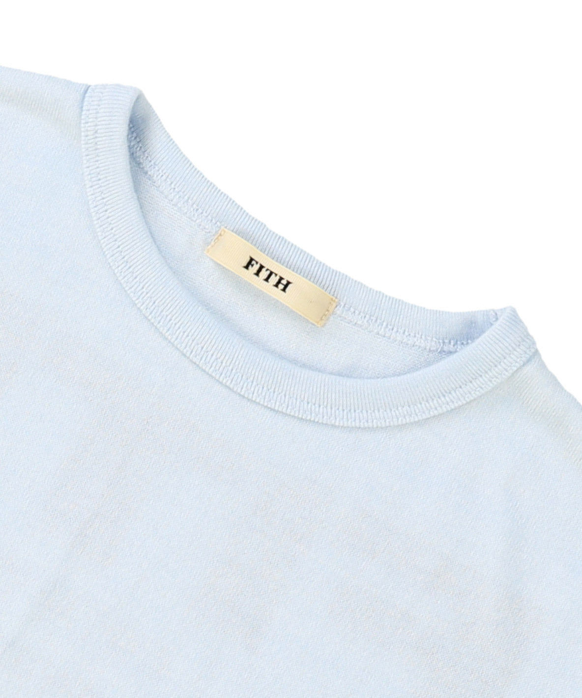 Tetoron Cotton Jersey Back Logo Tee