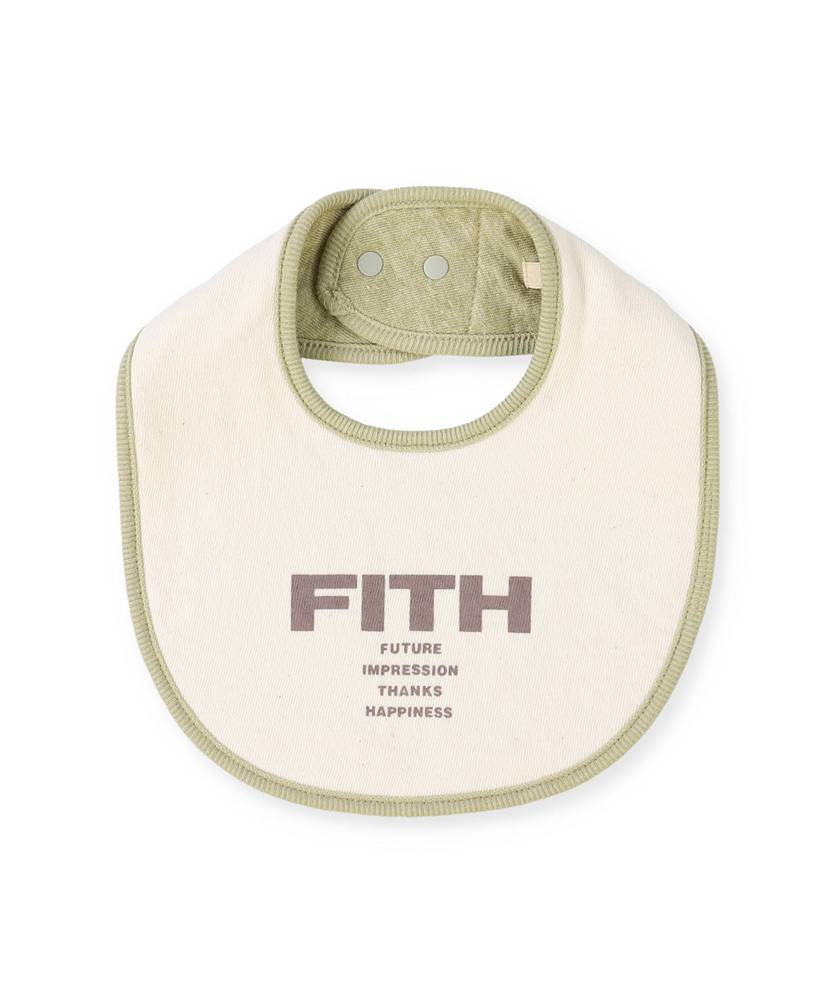 Melange Double Gauze Reversible Bib
