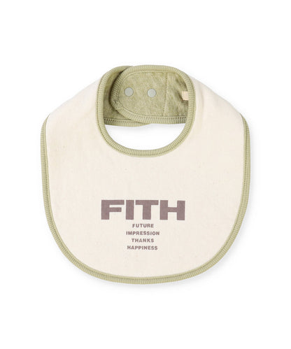 Melange Double Gauze Reversible Bib
