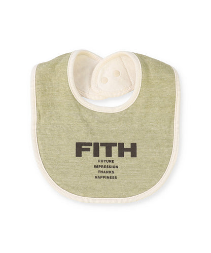 Melange Double Gauze Reversible Bib